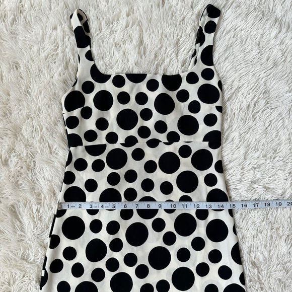 NWT Zara Studio Polka Dot Sleeveless Mini Dress Low Back Sz XS - Picture 8 of 14
